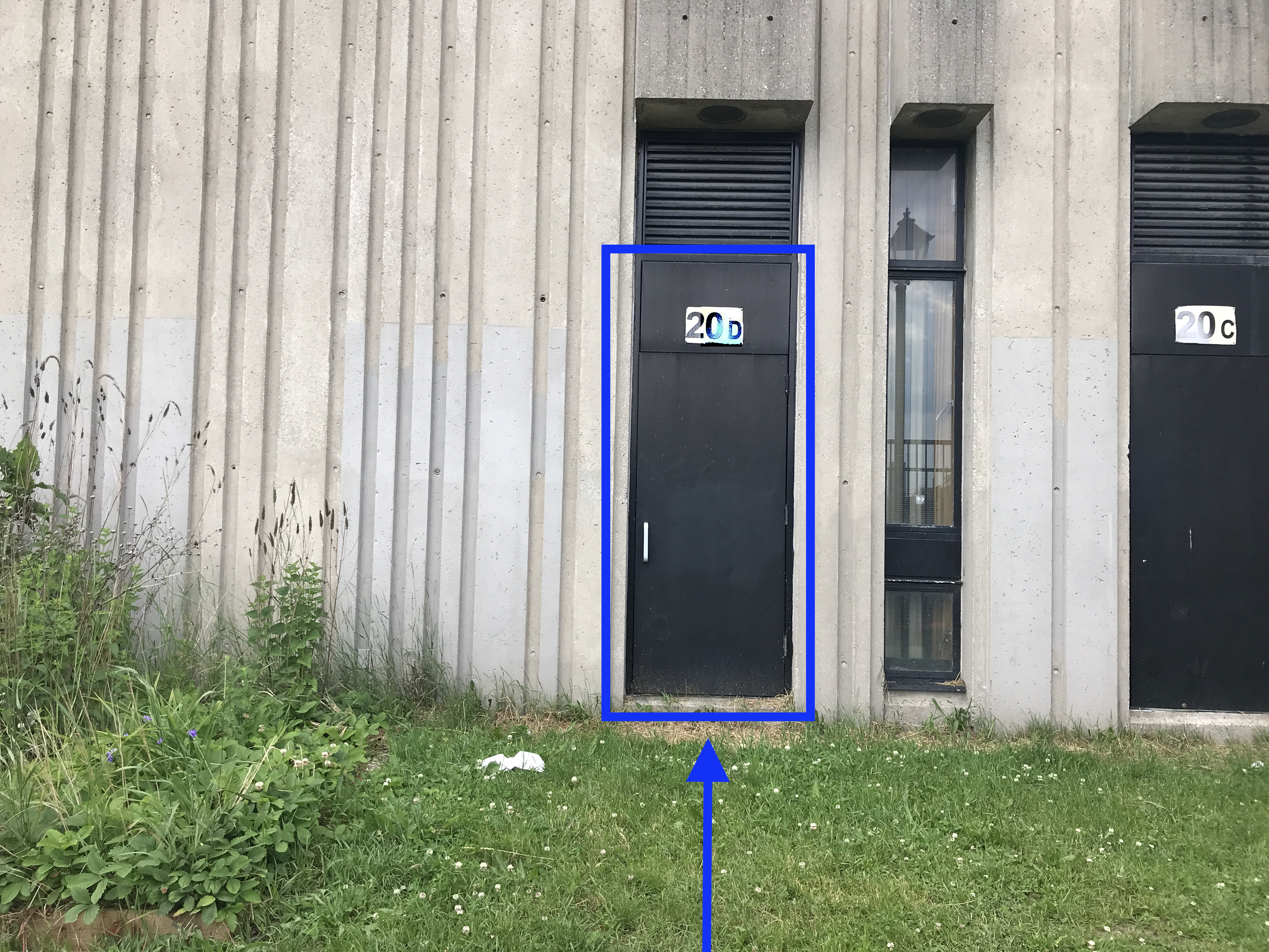 Lab Door External Landscape